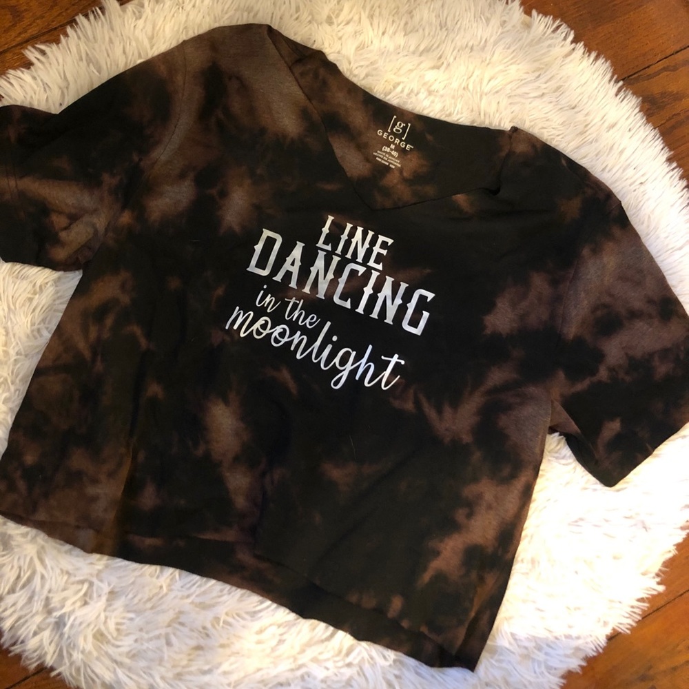 Line Dancing Western crop top